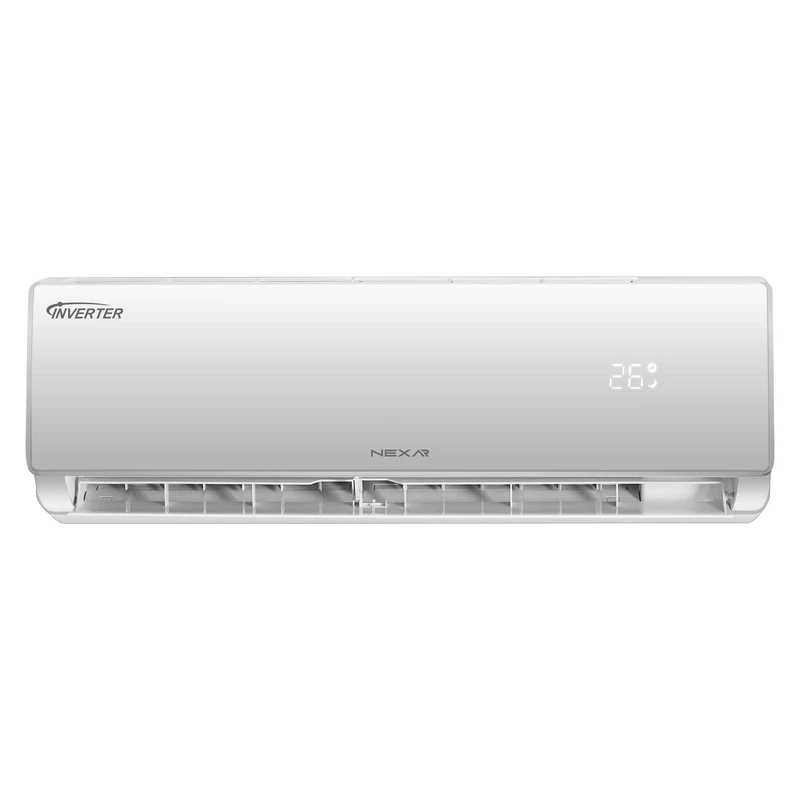 کولر گازی اسپلیت دیواری 12000 اینورتر نکسار مدل NAC-TV12ELN1_NAC-TV12ELU1